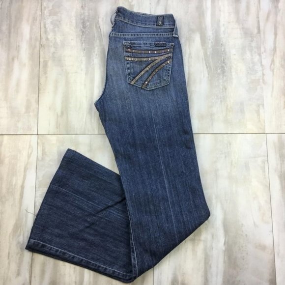 7 for all Mankind DOJO Jean 26 (inseam 30") - Picture 1 of 8